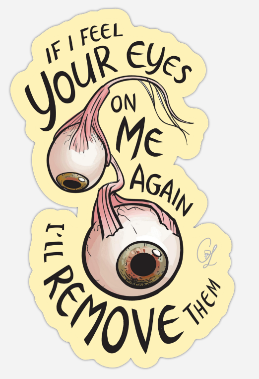 Eyeball Sticker!